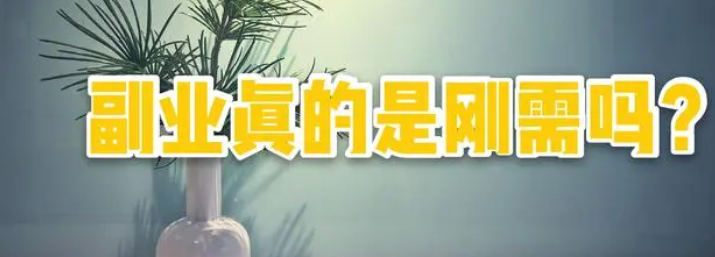 对于副业，说说我的看法？  第1张